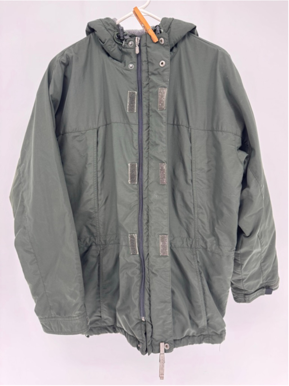 Eddie Bauer Men's Performance Jacket Large Green Gray - Picture 3 of 6